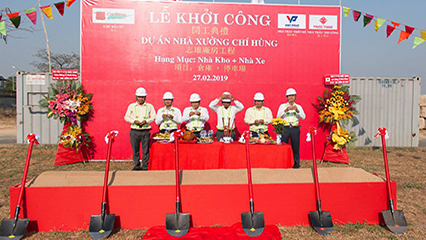 [VP-News] Lễ Khởi Công Nhà Xưởng Chí Hùng – BÌNH DƯƠNG